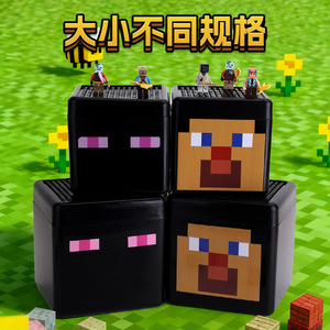 Boîte de rangement pour blocs de construction Tnt 18L avec couvercle pour le rangement des jouets anti-poussière - Product Image 3