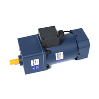 Moteur à engrenages à induction AC monophasé et triphasé 110V 220V 380V avec réducteur de vitesse 60mm 70mm 80mm 90mm 15W 25W 40W 60W 90W 120W 200W 250W