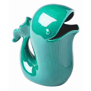 Gốm Màu Xanh Cá Voi Hình <span class=keywords><strong>Gurgle</strong></span> Nước Jug Tùy Chỉnh <span class=keywords><strong>Gurgle</strong></span> Cá <span class=keywords><strong>Pitcher</strong></span> - Product Image 3