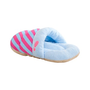 <span class=keywords><strong>Cama</strong></span> <span class=keywords><strong>Doble</strong></span> Tipo Cueva para Mascotas Comfort Zone, Diseño de Zueco con Capucha para Perros y Gatos, con Felpa Suave y Lino Transpirable, <span class=keywords><strong>Cama</strong></span> Grande y Cálida - Product Image 2