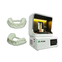 Nouvelle imprimante 3D dentaire professionnelle IFUN 14K, grande taille, USB, semi-automatique, garantie 1 an, pour couronnes, modèles, impression en résine