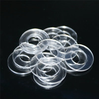 Din Standard M2 M3 PVC POM Fixation Plastique Anneau Plat Rondelles Plaines Joint Mince Isolation Entretoise Transparente Joint Nylon