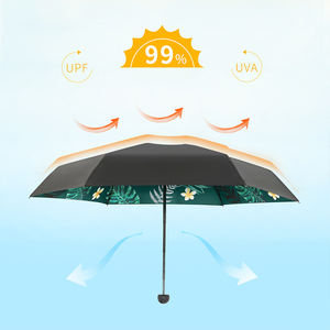 Paradis parapluies <span class=keywords><strong>parasol</strong></span> cadeau personnel 5 pli <span class=keywords><strong>bananier</strong></span> petit portable mini parapluie poche - Product Image 4