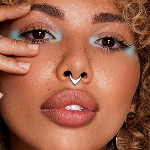 Anelli Septum a Forma di Cuore in Titanio Solido F136 G23, 16G 8/10MM, Gioielli per Piercing, Delicati Orecchini <span class=keywords><strong>Helix</strong></span> e Daith per Donne - Product Image 6