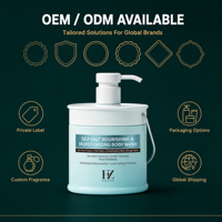 Gel Douche Exfoliant au Sel Marin Hydratant Nettoyant en Profondeur Contrôle du Sébum Rafraîchissant 500ml Marque Privée OEM