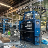 BAOLONG Bestseller Automatische Strickmaschine Hochleistungs-Webmaschine 48-Nadel Sentro Strickmaschinen