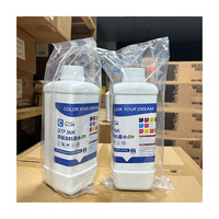 Encre CSI DTF haute fluidité 1000ml encre d'imprimante DTF cinq couleurs pour imprimante à jet d'encre