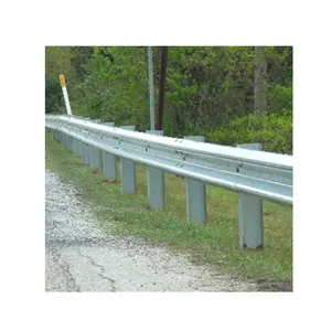 Barriera di sicurezza stradale in metallo barriera antiurto prezzo w trave guardrail