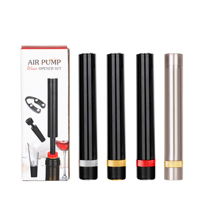 신제품 아이디어 자동 럭셔리 에어 펌프 와인 오프너 공장 직판 자동 와인 코르크스크류 레이저 각인 로고 포함 - Product Image 3