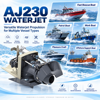 Unité de propulsion à jet d'eau Alamarin Jet AJ230 260HP, système de jet d'eau marin pour bateau de sauvetage, bateau de patrouille, bateau de travail