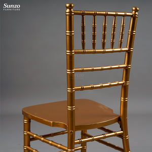 Chiavari-Silla de boda dorada para exteriores, silla <span class=keywords><strong>Tiffany</strong></span>, venta al por mayor - Product Image 2