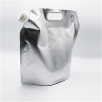 Pochette à bec verseur en PE imprimée en gravure personnalisée en usine, 3L/5L, pour l'eau, le lait, la bière, les aliments - Utilisation industrielle