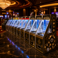 Machine de jeu d'arcade de luxe populaire aux États-Unis, à monnayeur, avec fonction de poussée de jetons et de jeu de bonus, pour centre de jeux à fort rendement
