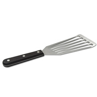Spatule à poisson flexible en acier inoxydable avec poignée en bois, offre spéciale