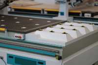 Machines de perçage de trous de serrure pour portes en bois, machines à bois multifonctionnelles, routeur automatique CNC pour la fabrication de portes
