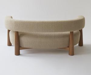 Designer moderno Teddy Fur Sofá Set para Home Office Hotel Aço inoxidável Cama Espuma Padding Villa Apartamento Sala de estar Móveis - Product Image 2