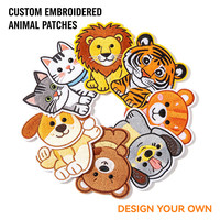 Fournisseur Professionnel de Patchs Brodés Animaux Mignons, Badges en Tissu, Étiquettes Personnalisées pour Vêtements, Étiquettes en Tissu pour la Décoration de Vestes et Chapeaux