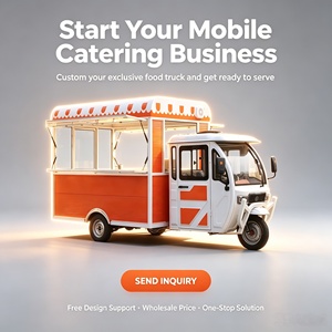 Food Truck Mobile con Attrezzatura da Cucina Portatile e Design Commerciale per Aziende di Catering - Product Image 2
