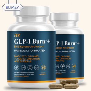 Cápsulas de Probióticos GLP-1 con Logotipo Personalizado, Cetonas BHB, Berberina, Cúrcuma y Canela para la Salud Metabólica de Mujeres y Hombres - Product Image 1