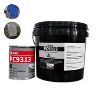 Composé de réparation résistant à l'usure PC9313, revêtement époxy céramique pour la réparation des turbines et des boîtiers de pompes à boues 10kg 3kg
