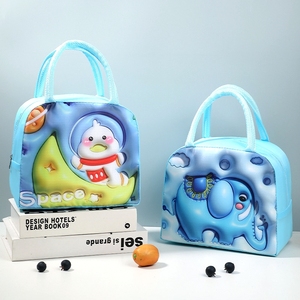 <span class=keywords><strong>Sac</strong></span> à déjeuner isotherme 3D motif Kawaii 2026, résistant aux taches et à la décoloration, léger, mignon dessin animé, <span class=keywords><strong>sac</strong></span> fourre-tout <span class=keywords><strong>Bento</strong></span> isolé pour enfants, fermeture éclair Oxford - Product Image 2