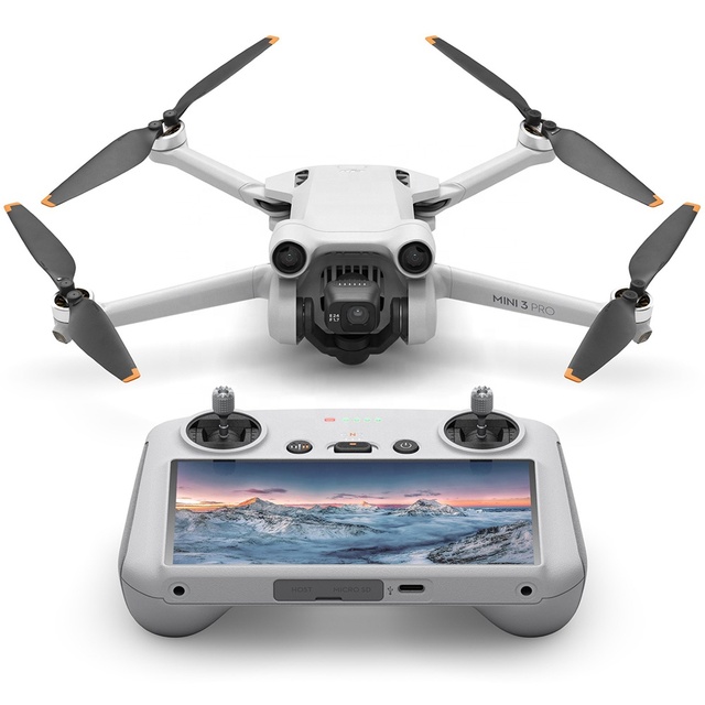 Original DJI Mini 3 Pro. (DJI RC) Drone with Smart Controller 5.5-inch Screen 120fps Video Recording Transmission 10km RC Drone