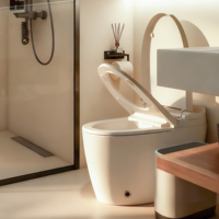 WC intelligent électrique automatique pour salle de bain, avec options d'apparence