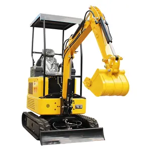 SDTW 0.8 طن الهيدروليكية Miniexcavadoras حفارة زاحفة 08 حجم صغير مع الزيت الهيدروليكي المبرد 0.025m3 سعة القادوس 9.4 Kn