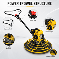 Machine à lisser le béton OEM personnalisée, 6,5 CV, à essence, pour revêtements de sol en ciment, destinée aux revendeurs et distributeurs