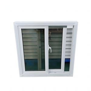Phong cách thuộc địa bão tác động Windows 36x60 uPVC PVC hồ sơ trượt cửa sổ với muỗi lưới - Product Image 1