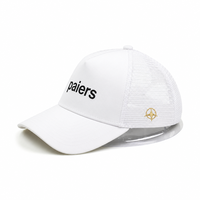 Fête à thème élégante Tendance Automobile Styliste Charcoal Patch Pink Patches Trucker Cap Hat for Festive