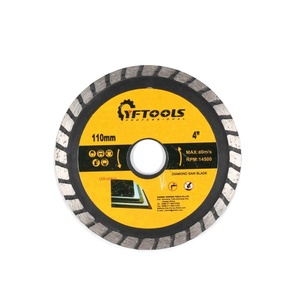 Disco Diamantato Professionale 110mm Turbo per Taglio a Secco di Marmo e Granito - Product Image 6