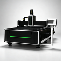 Machine de découpe laser à fibre 1325AF, équipement de découpe laser CNC industriel pour le traitement de tôles