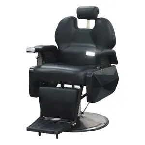 360 degree swiveling Salon chairs Black All Purpose Hydraulic Recline Barber Chair Salon Beauty Styling Chair for Beauty Shop