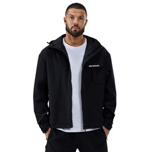 Sudadera de Forro Polar Negro para Hombre, con Cierre de Cremallera de un Cuarto, Manga Larga, Térmica, para Entrenamiento al Aire Libre, Ropa Deportiva de Invierno - Product Image 2