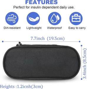 Insulin Pen <b>Cooler</b> Travel Case <b>Ice</b> Packs Diabetic Medication Insulated Cool Organizer,Insulin Pen and Other Diabetic Supplies - Product Image 2