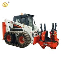 Machine de replantation d'arbre de chine, repiquage d'arbre de bêche d'arbre