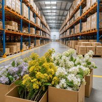 Branche de fleur d'osmanthus artificielle blanche en soie pour vase, décoration de table de mariage, vente en gros