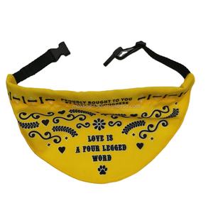 Collar de perro con impresión personalizada, bandana con hebilla ajustable, venta al por mayor - Product Image 1