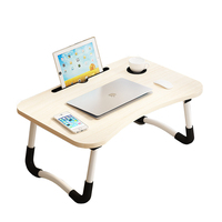 Ordinateur Portable réglable, Portable et pliable, rose, Table de lit, pour Notebook