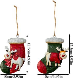 Modern Premium Wholesale Resin Multicolor Snowman Santa Claus Elk <b>Christmas</b> <b>Tree</b> Ornaments Hanging Pendant for Party Supplies - Product Image 3