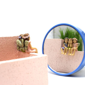 चमक के साथ बर्फ ग्लोब फोटो फ्रेम गेंद गुंबद दर्पण प्लास्टिक बर्फ ग्लोब के साथ फ्रेम - Product Image 4