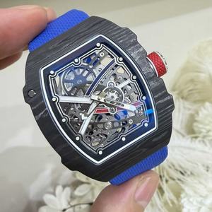 <span class=keywords><strong>Orologio</strong></span> Meccanico di Lusso da Uomo in Fibra di Carbonio di Alta Qualità 67-02, con Vetro Zaffiro, Design Scheletrato, Moda Ultra <span class=keywords><strong>Sottile</strong></span> - Product Image 2