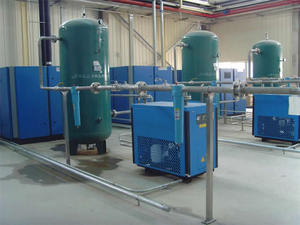 Bôi trơn 13.0nm3/min Vít Máy nén khí máy sấy AC Powered làm mát bằng không khí hệ thống cho máy nén - Product Image 6