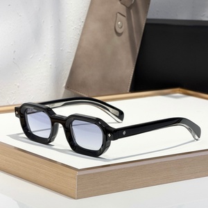 ST <span class=keywords><strong>LA</strong></span> <span class=keywords><strong>VEGA</strong></span> 44-26-143 Lunettes de soleil de haute qualité pour hommes et femmes, lunettes de soleil de créateur, style punk classique, luxe, titane, acétate, UV400 - Product Image 3
