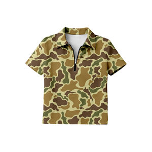Camisa de Caza Personalizada con Estampado de Camuflaje para Hombre, de Algodón y Elastano, con Cierre, Corte Regular, Estilo Casual - Product Image 6