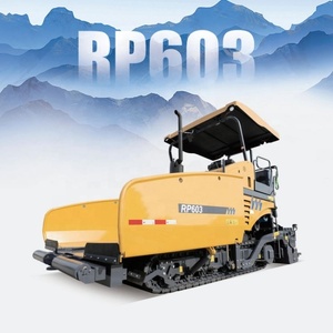 Pavimentadora de hormigón asfáltico para construcción de carreteras de China RP603 con 2,5-6m de ancho de pavimentación - Product Image 1