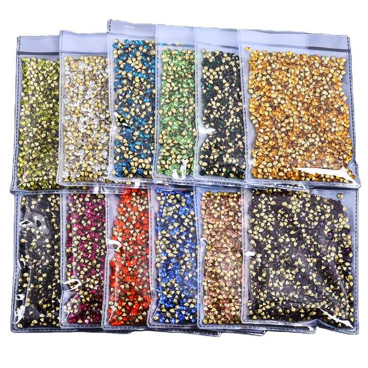 Hot Sale High Quality Rhinestones Crystals Raw Materials Shirt