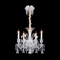 Lustre en verre à fleurs élégant et raffiné, décoration intérieure, villa européenne, salon, hôtel, luminaire suspendu Murano