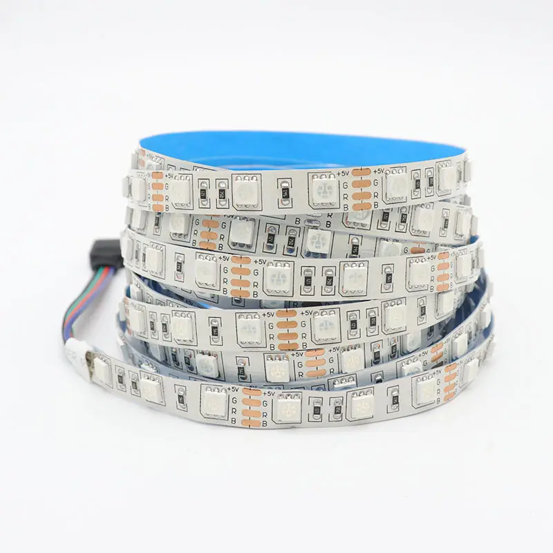 5V 5050 60Leds/m RGB Smart Phone App Control 5v Usb Powered At App Control 5m 300leds Led Tape Light Strip